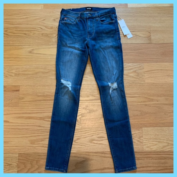 Hudson Natalie Midrise Ankle Skinny Jeans - Picture 2 of 10